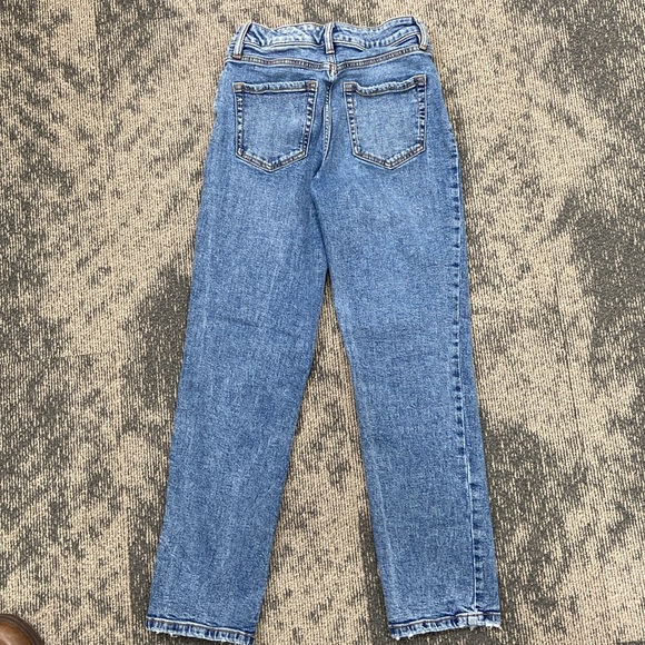 🟡SOLD🟡 Womens Joe Fresh High Rise Straight Leg Jeans 25” Waist - Picture 4 of 4
